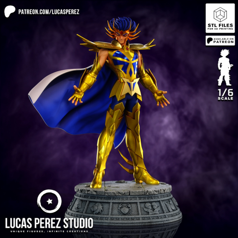 Cancer Deathmask STL - Saint Seiya
