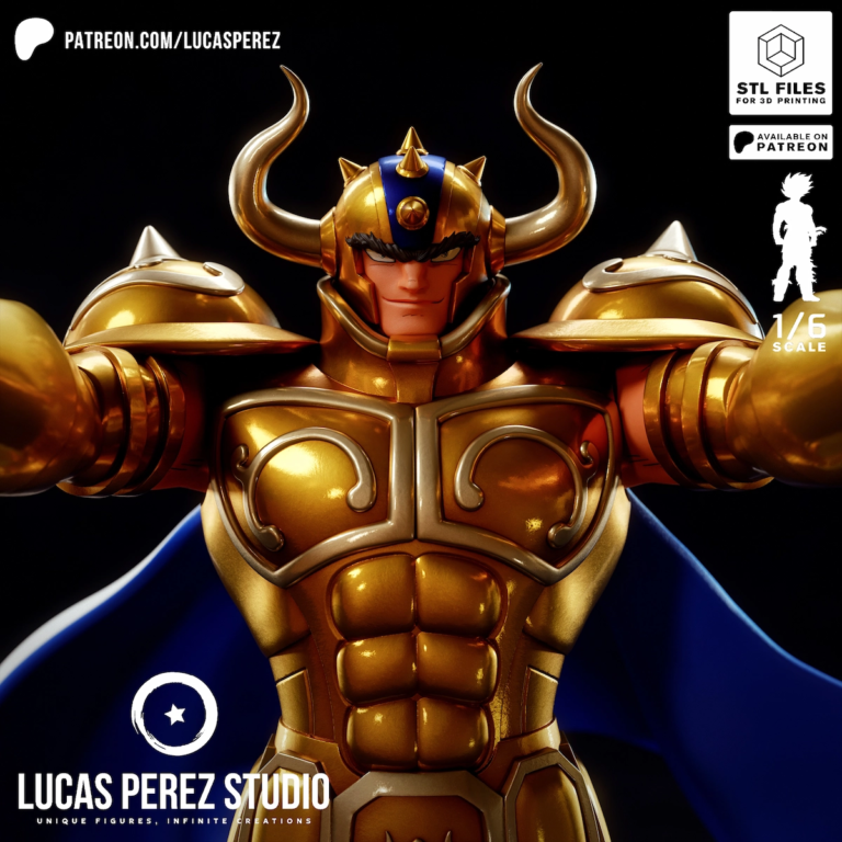 Taurus Aldebaran STL - Saint Seiya