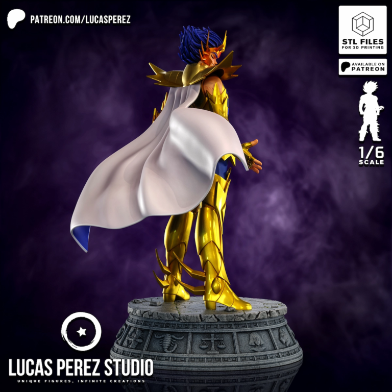 Cancer Deathmask STL - Saint Seiya