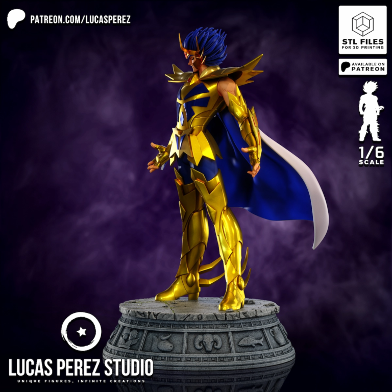 Cancer Deathmask STL - Saint Seiya