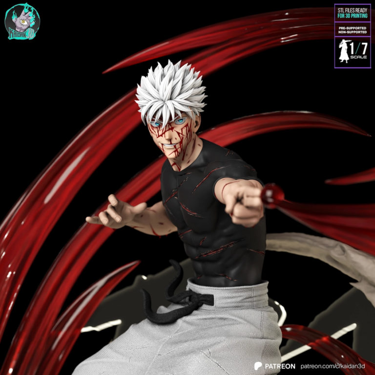 Gojo vs Sukuna STL Diorama - Jujutsu Kaisen