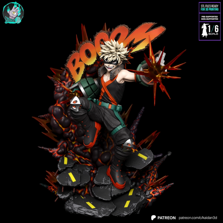 Katsuki Bakugo STL - My Hero Academia