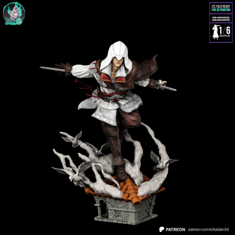 Ezio Auditore STL 4 - Assassin's Creed