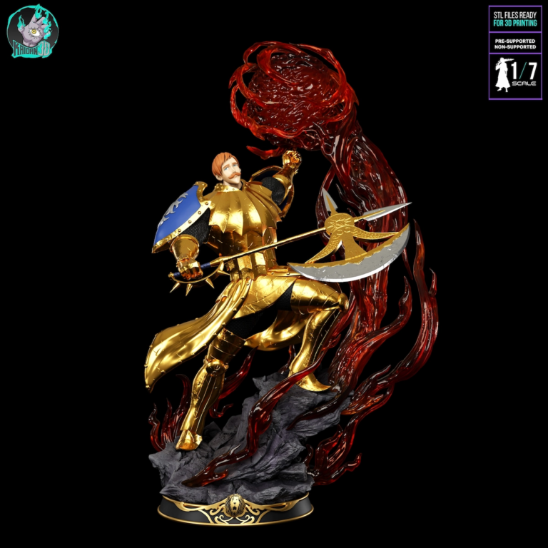 Escanor STL - The Seven Deadly Sins
