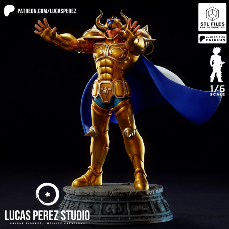 Taurus Aldebaran STL - Saint Seiya