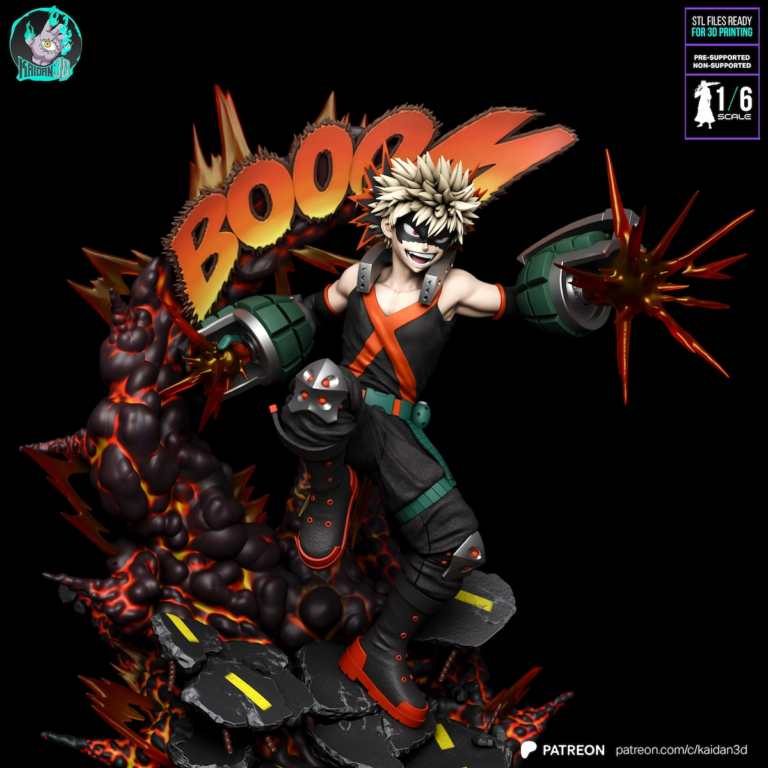 Katsuki Bakugo STL - My Hero Academia