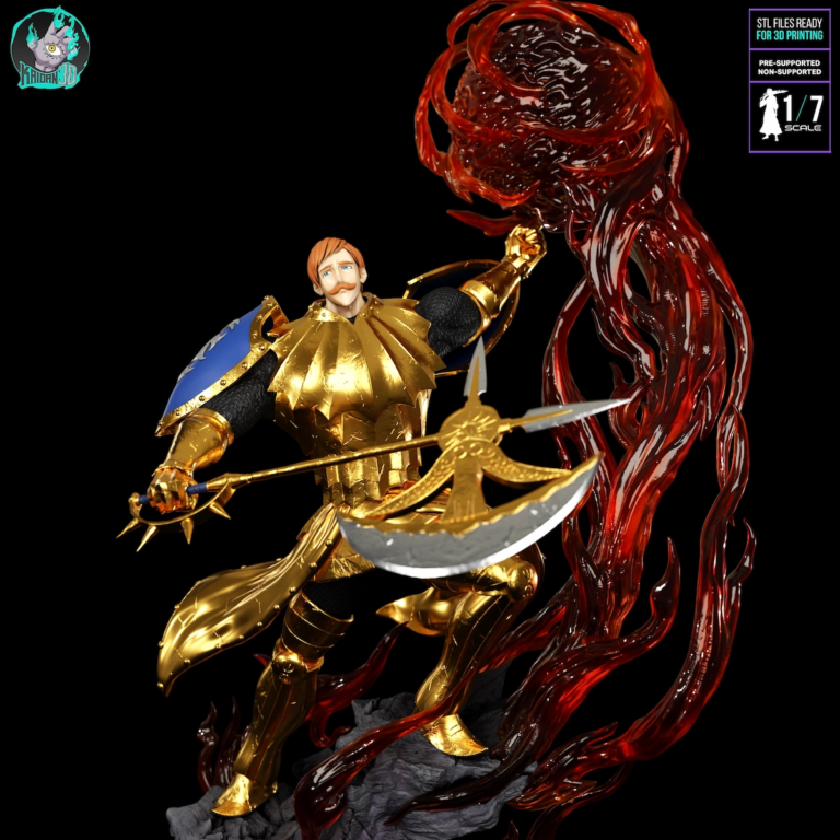 Escanor STL - The Seven Deadly Sins