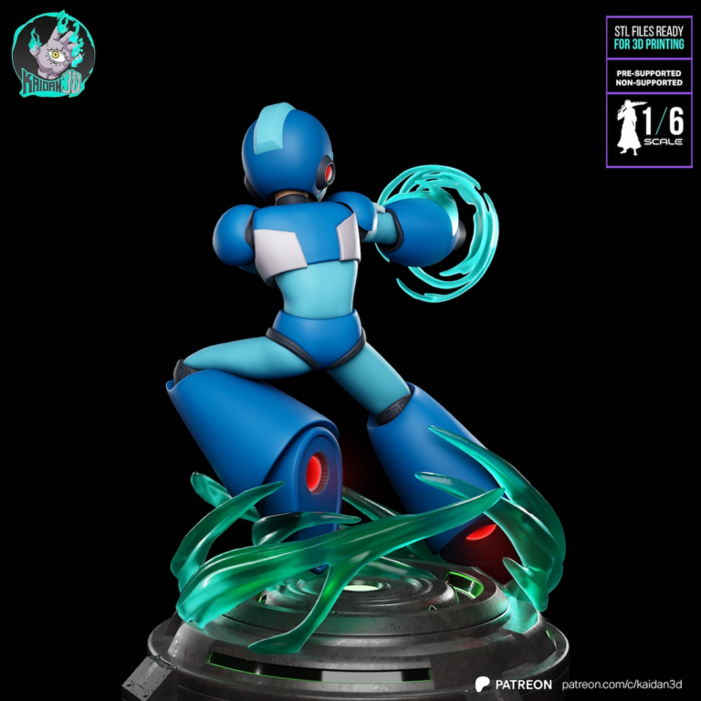 Mega Man X - Mega Man STL