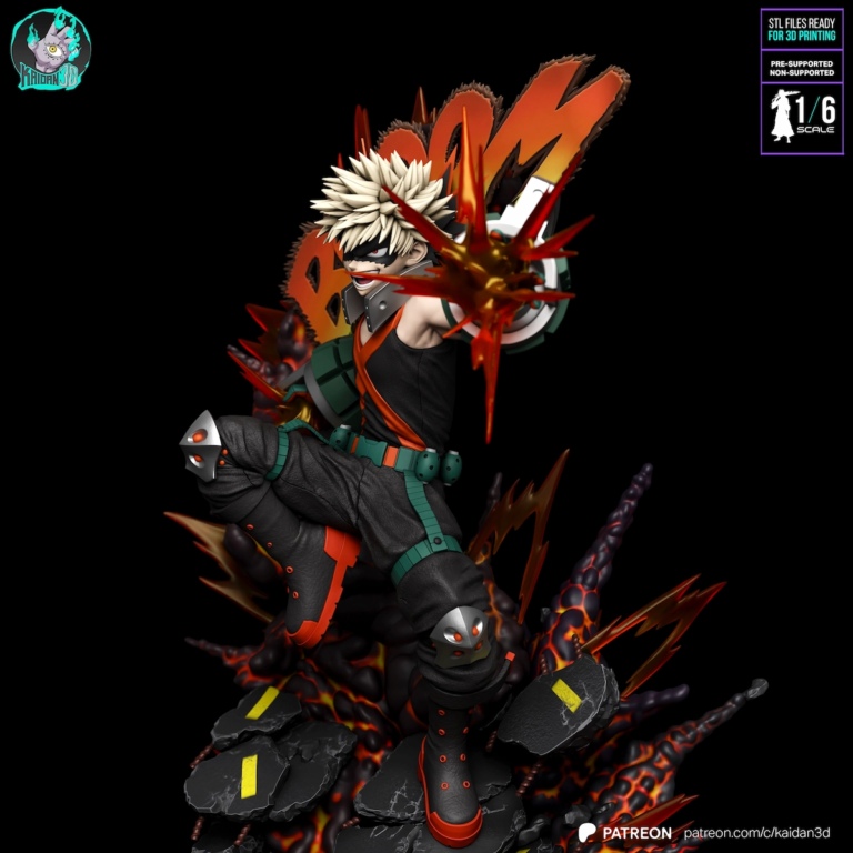 Katsuki Bakugo STL - My Hero Academia