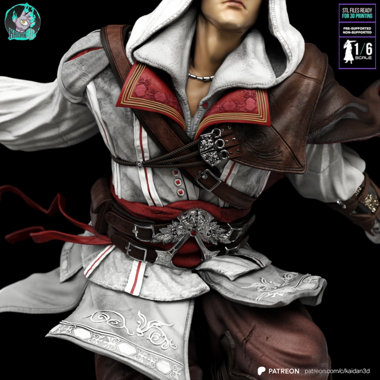 Ezio Auditore STL 4 - Assassin's Creed