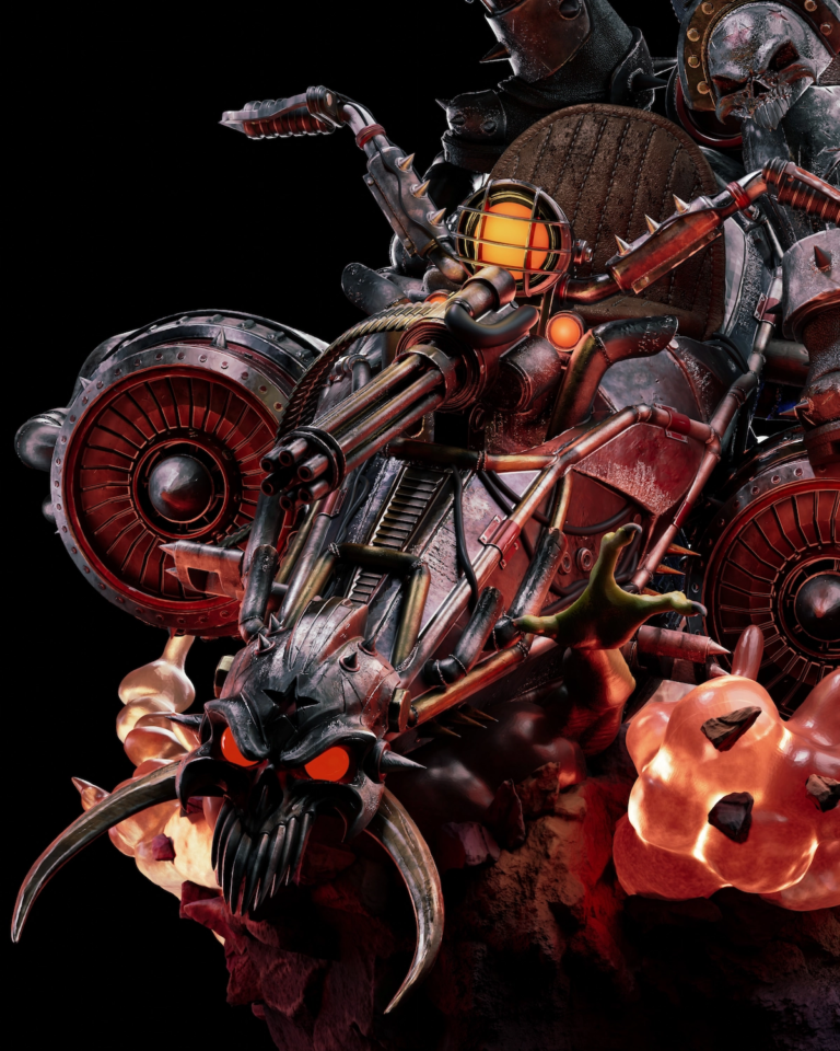 Lobo STL + Bust + Extras - DC