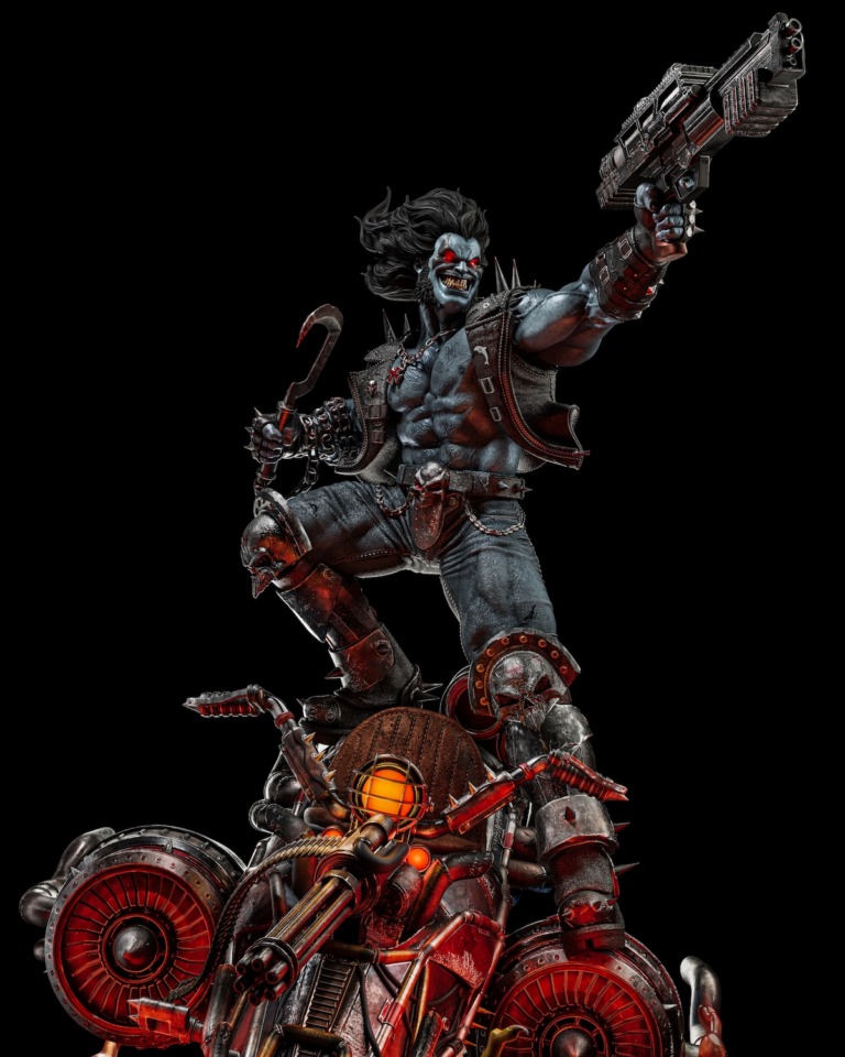 Lobo STL + Bust + Extras - DC