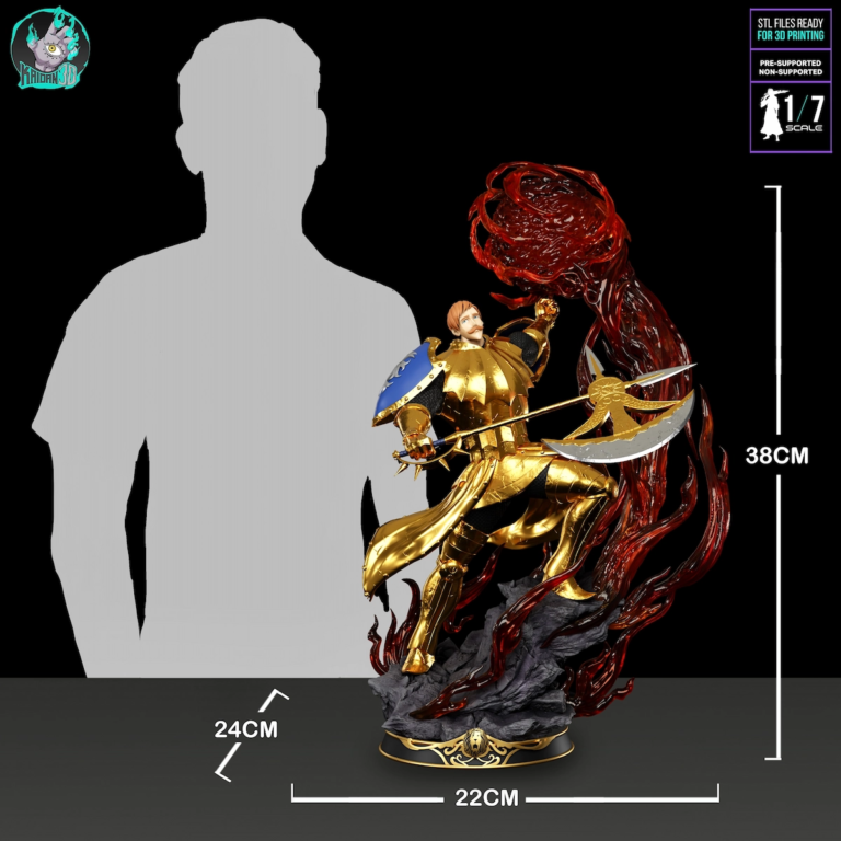 Escanor STL - The Seven Deadly Sins