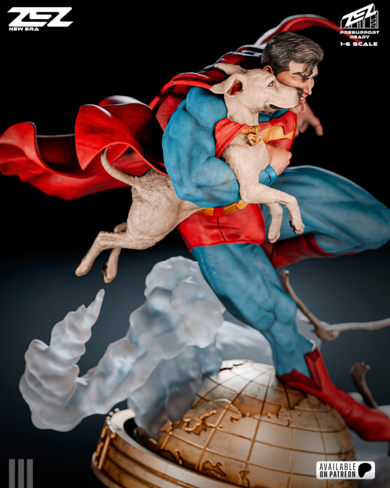 Superman STL & Krypto + Bust - DC