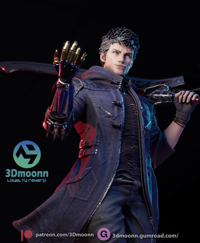 Nero STL - Devil May Cry