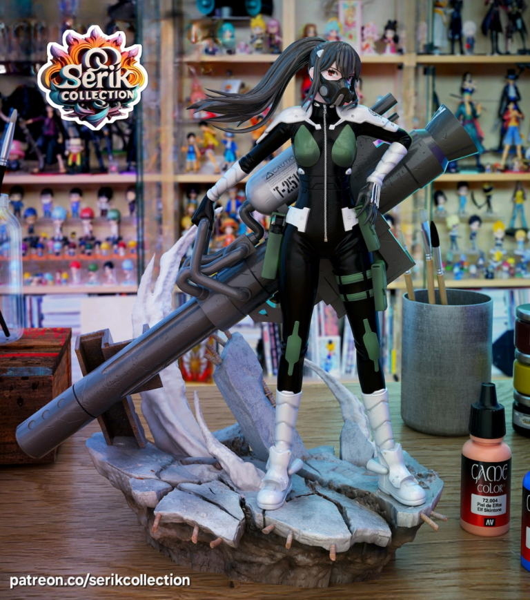 Mina Ashiro STL 2 - Kaiju No 8