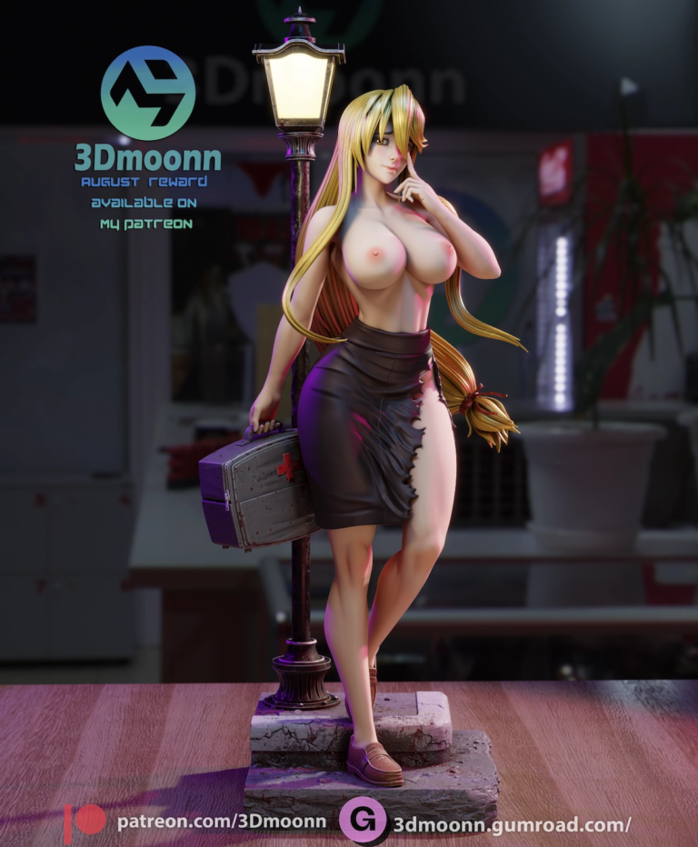 Shizuka Marikawa STL + NSFW - High School DxD