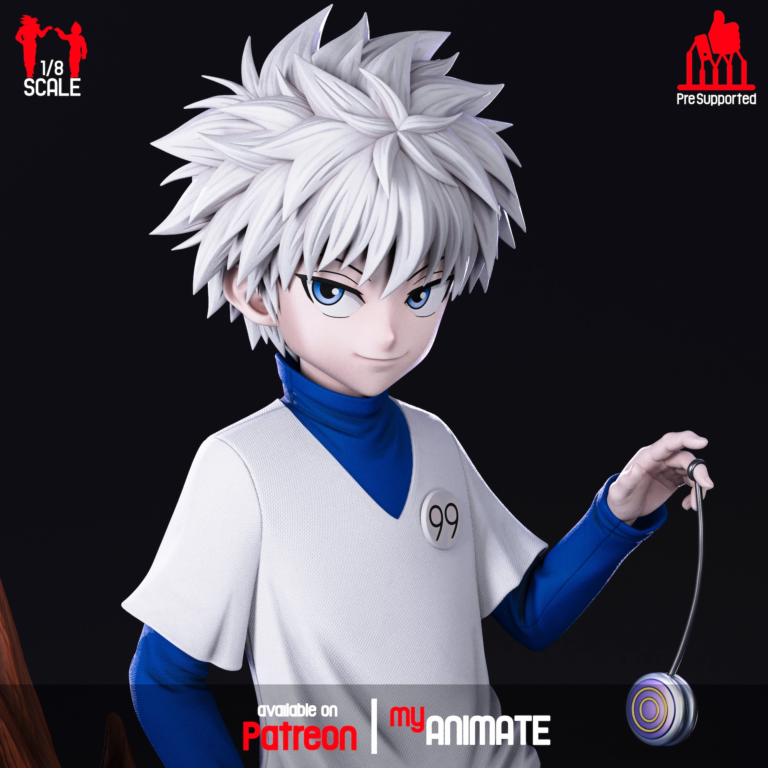 Killua Zoldyck STL 3 - Hunter x Hunter