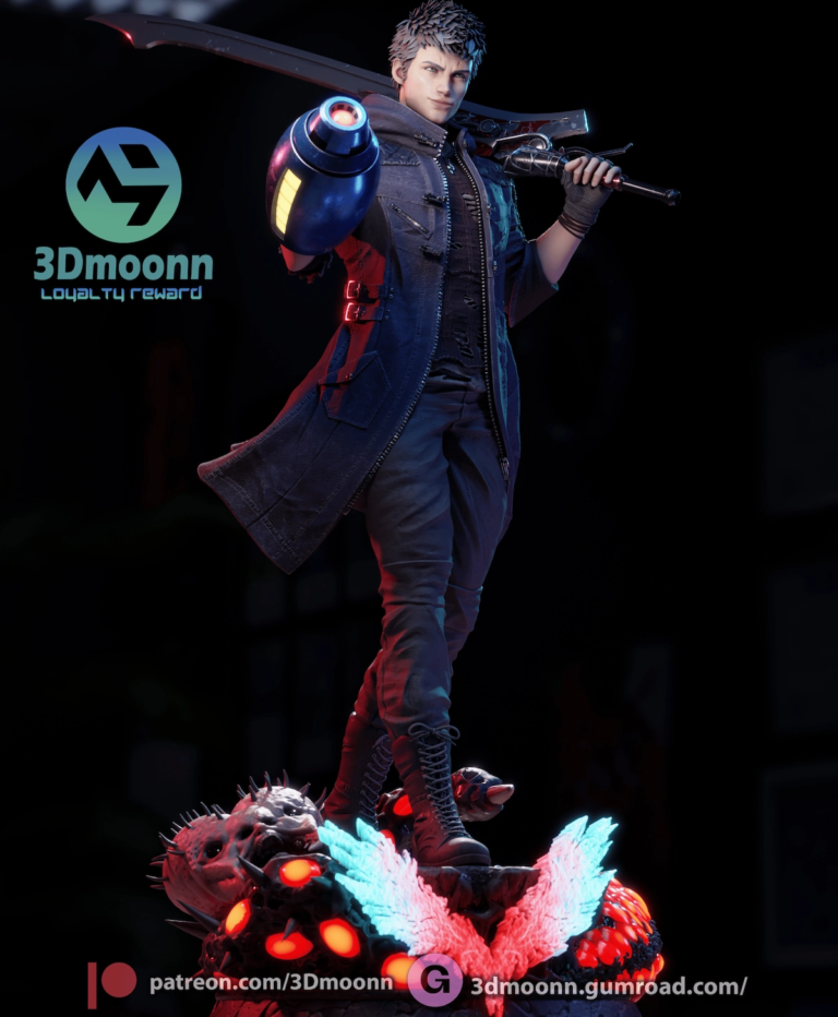 Nero STL - Devil May Cry