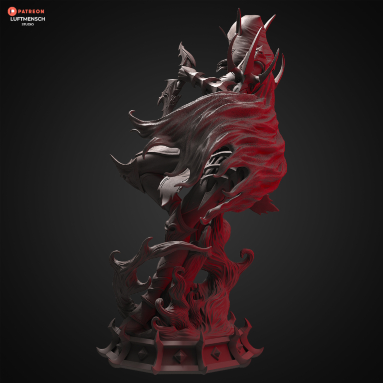 Sylvanas Windrunner STL 3 + NSFW - Warcraft