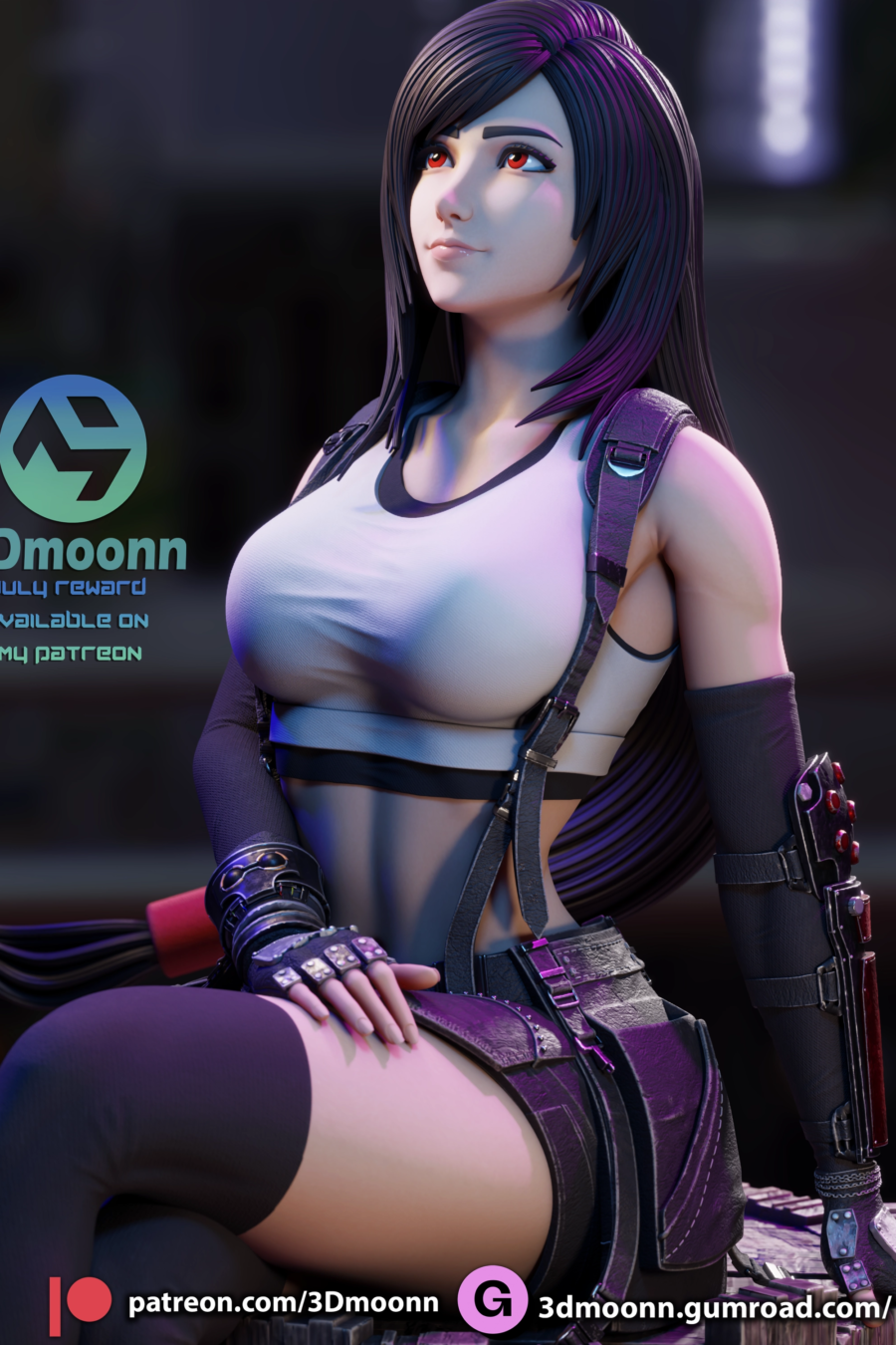 Tifa Lockhart de cerca