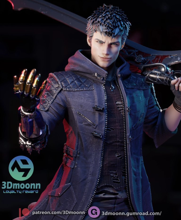 Nero STL - Devil May Cry