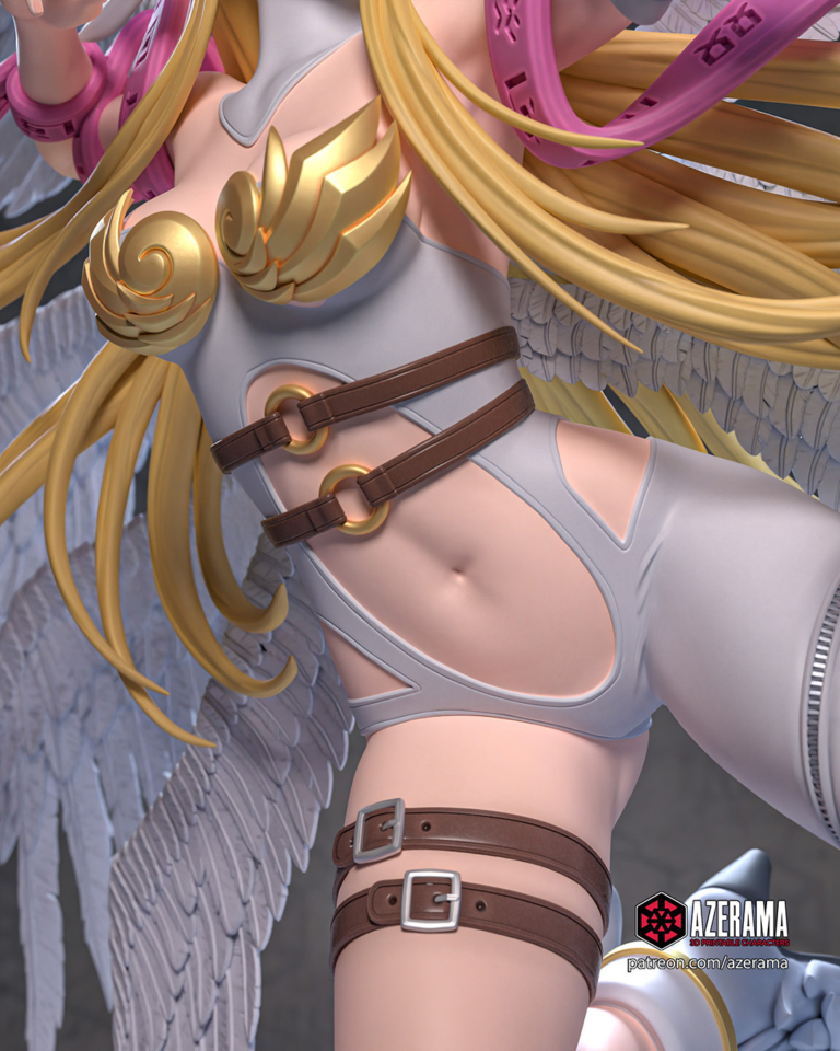 Angewomon STL 2 + NSFW - Digimon