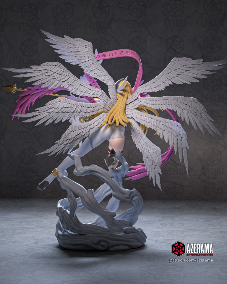 Angewomon STL 2 + NSFW - Digimon