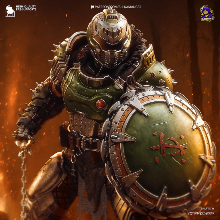 Doomguy STL Cover