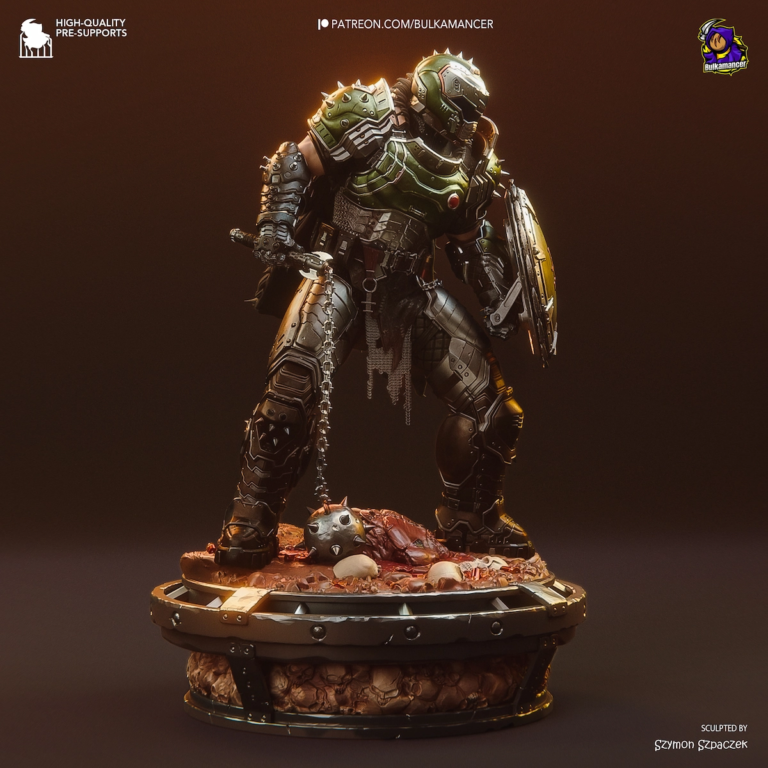 Doomguy STL 3 - Doom