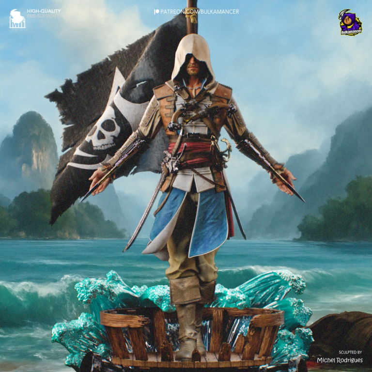 Edward Kenway STL Cover