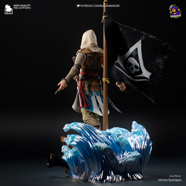 Edward Kenway STL - Assassin's Creed