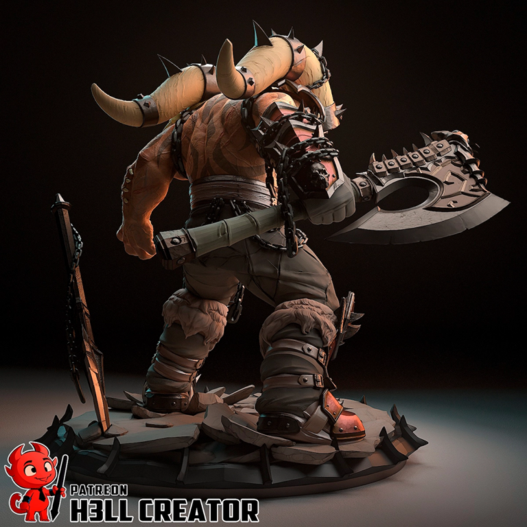 Garrosh Hellscream STL - Warcraft
