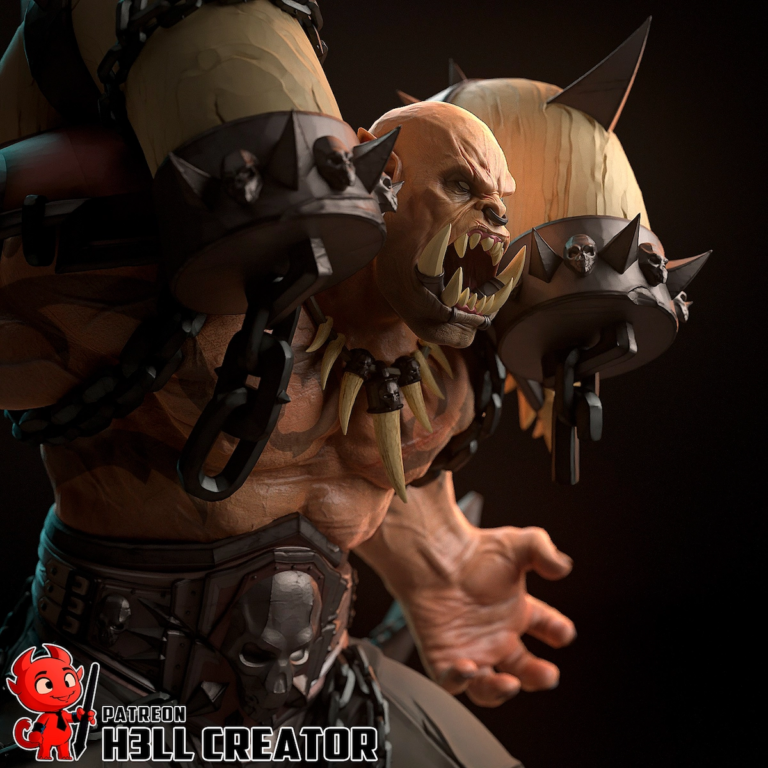 Garrosh Hellscream STL - Warcraft