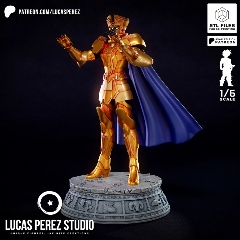 Gemini Saga STL - Saint Seiya