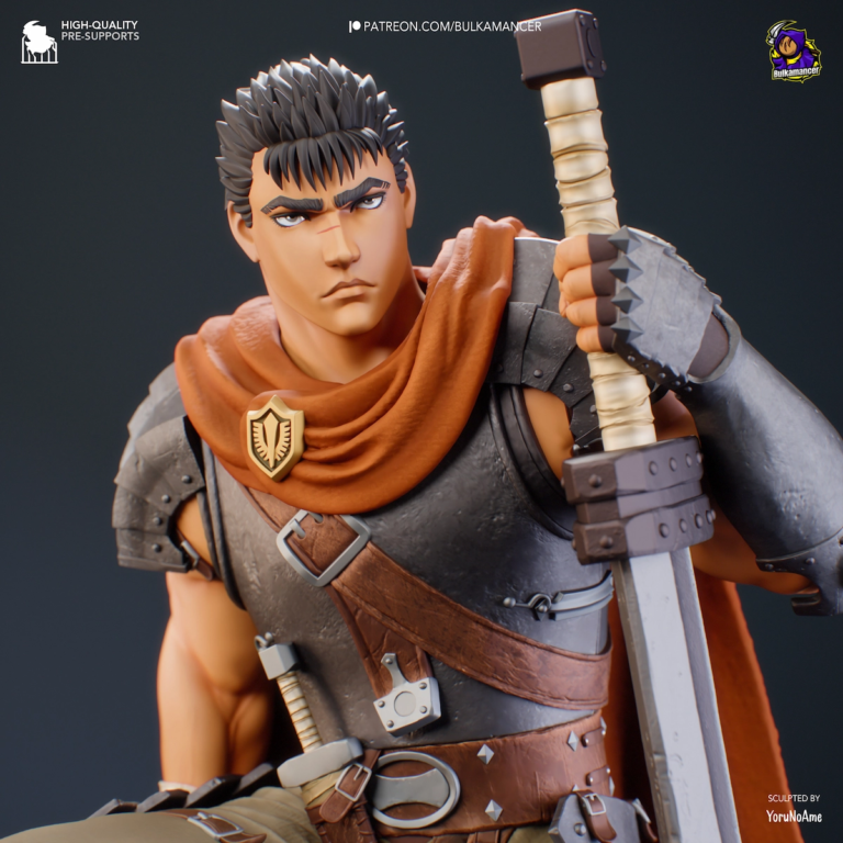 Guts STL 3 - Berserk