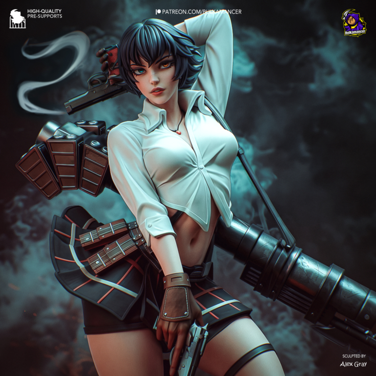 Lady STL Cover