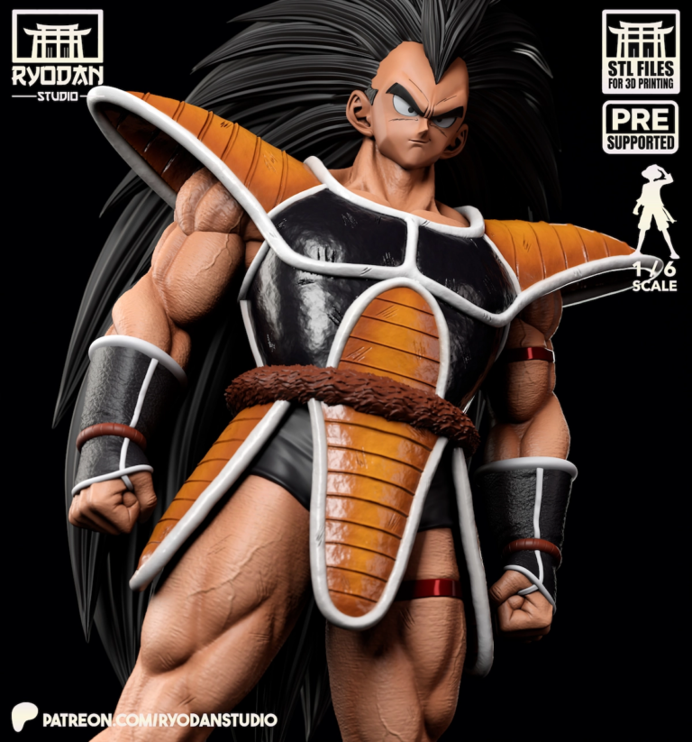 Raditz STL - Dragon Ball