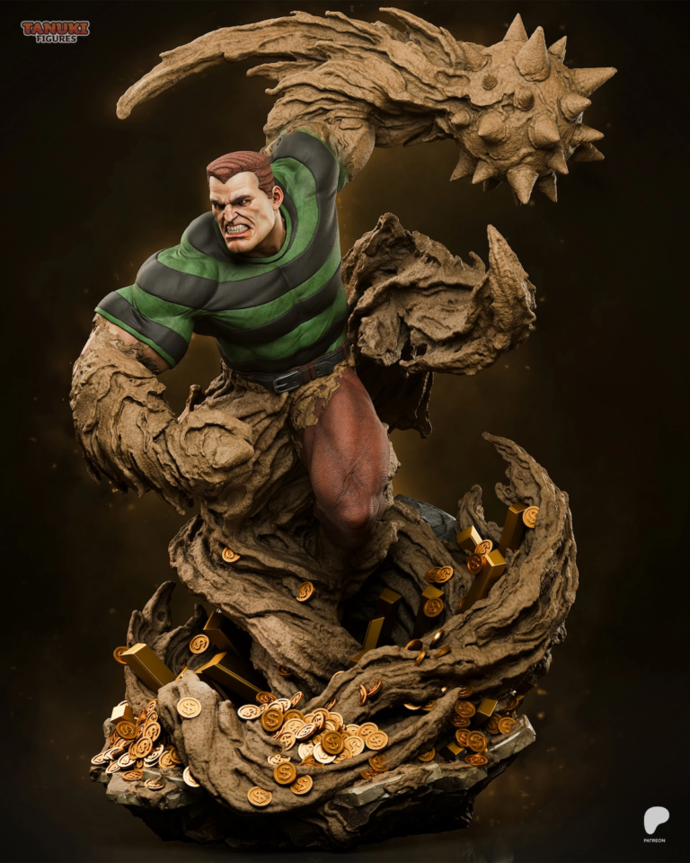 Sandman STL + Bust - Marvel