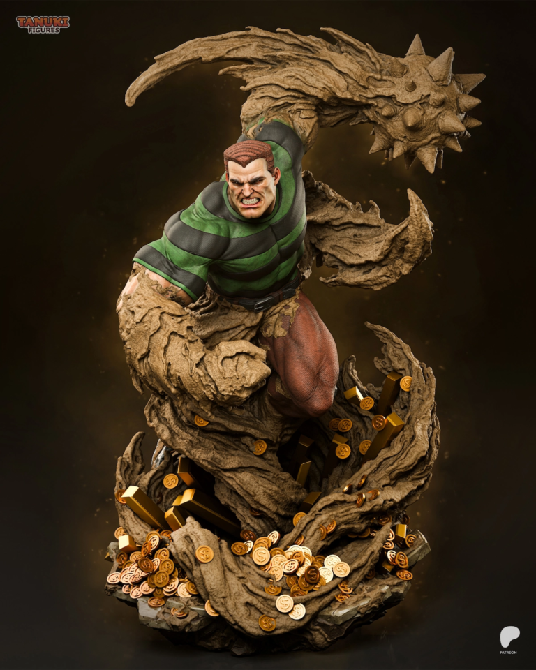Sandman STL + Bust - Marvel