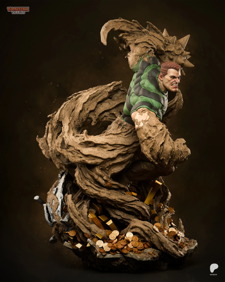 Sandman STL + Bust - Marvel