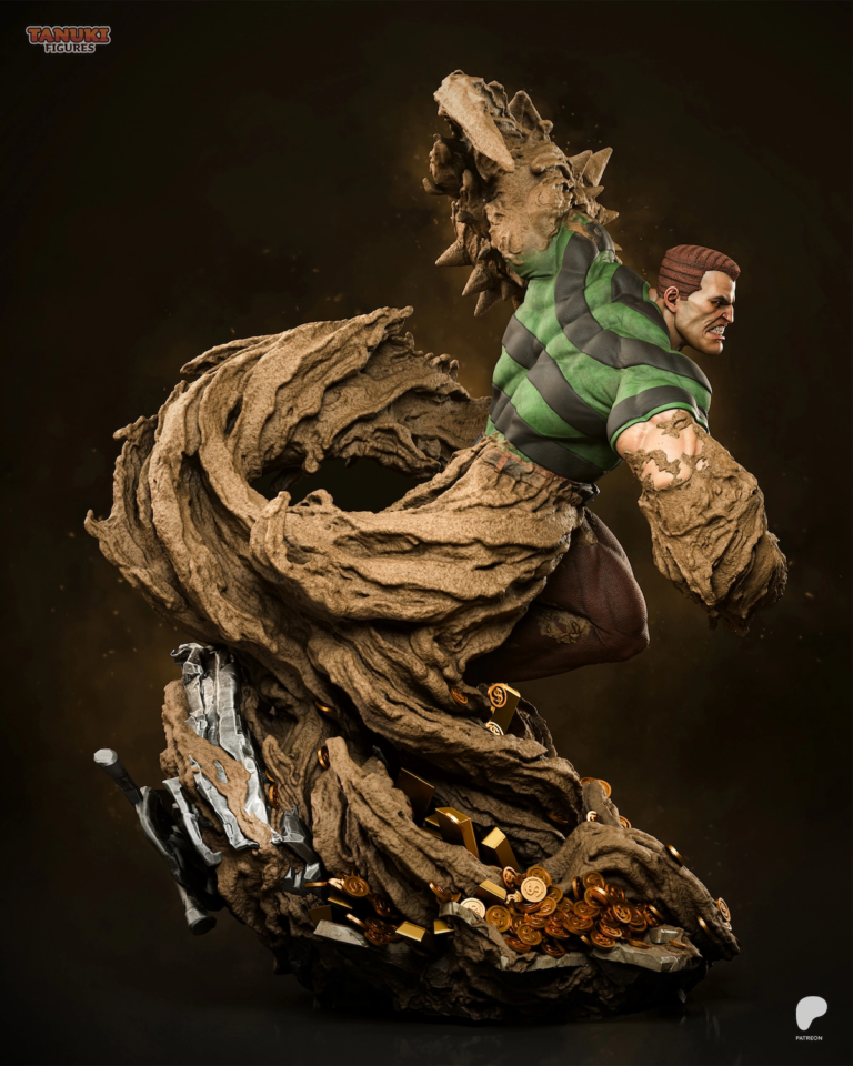 Sandman STL + Bust - Marvel