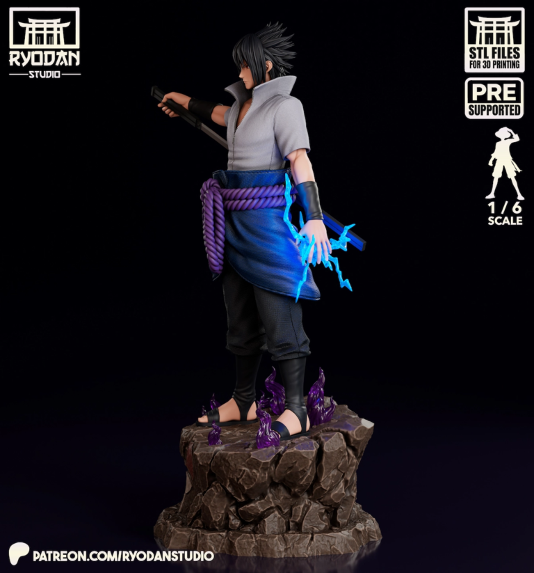 Sasuke Uchiha STL - Naruto