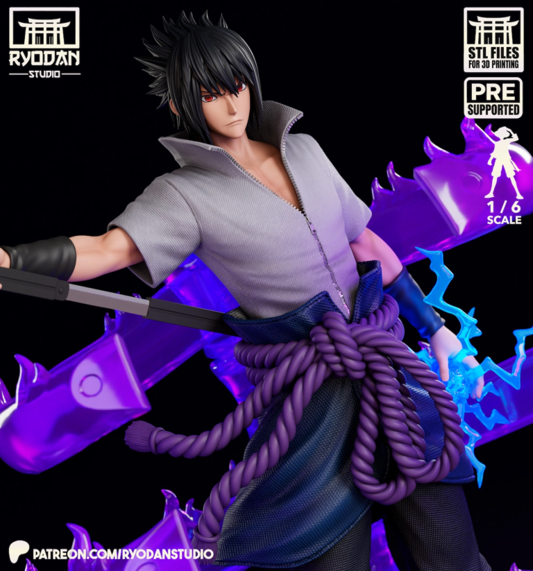 Sasuke Uchiha STL - Naruto
