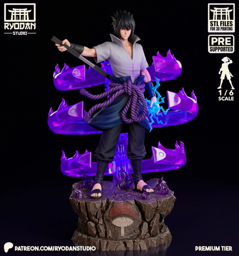 Sasuke Uchiha STL - Naruto