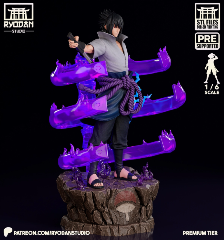 Sasuke Uchiha STL - Naruto