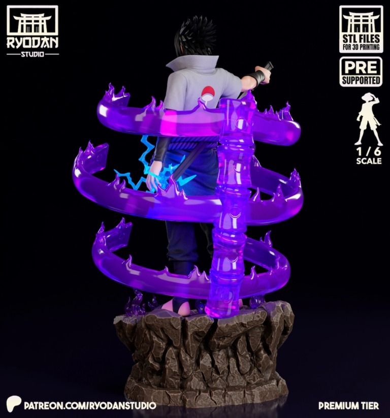 Sasuke Uchiha STL - Naruto