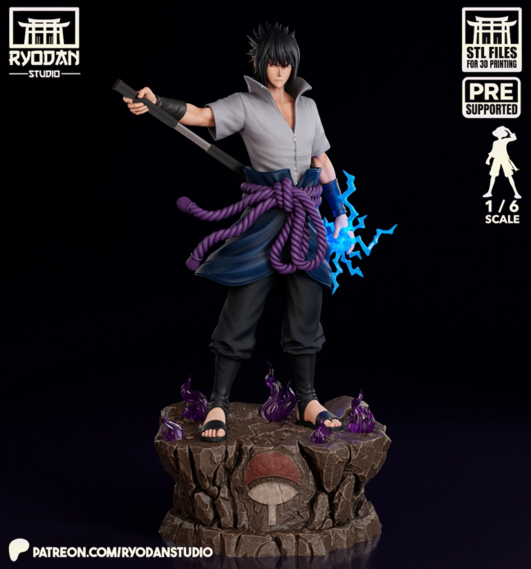 Sasuke Uchiha STL - Naruto