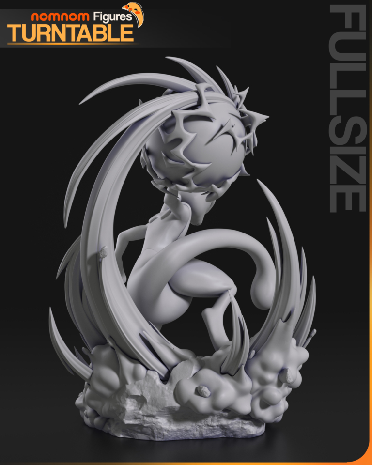 Mewtwo STL + Bust - Pokémon
