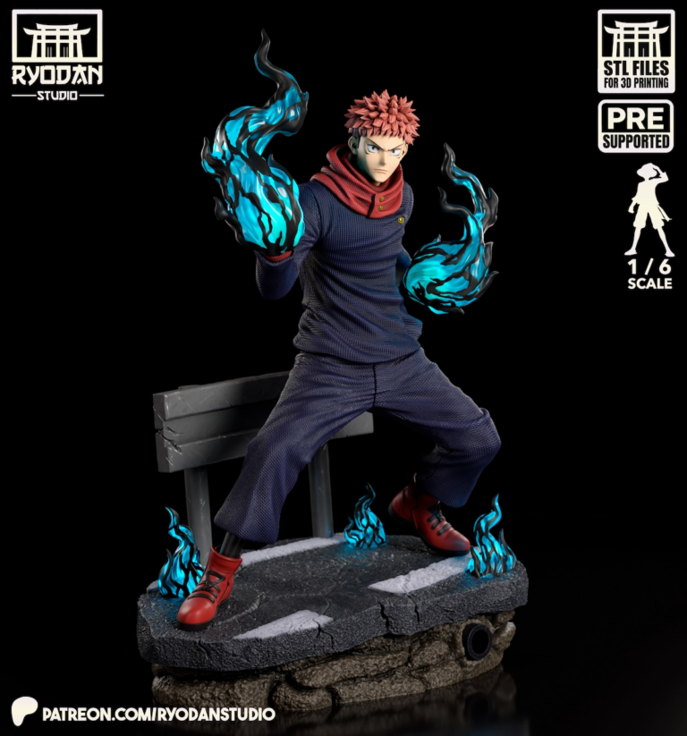 Yuji Itadori STL 4 - Jujutsu Kaisen